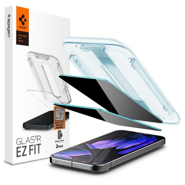 SPIGEN GLAS.TR EZ FIT 2-PACK SEKRETESSGLAS GOOGLE PIXEL 9 / 9 PRO SEKRETESSGLAS
