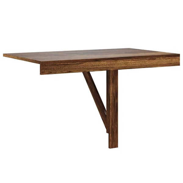 vidaXL foldbart sofabord røget eg 100x60x56 cm
