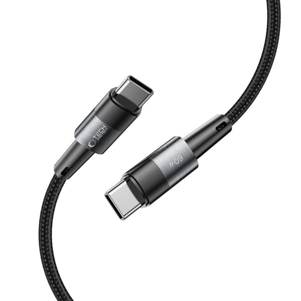 TECH-PROTECT ULTRABOOST TYP-C KABEL PD60W/3A 100CM GRÅ