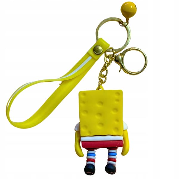 Pieni auton avaimen kori ja ripustus SpongeBob SquarePants 3D