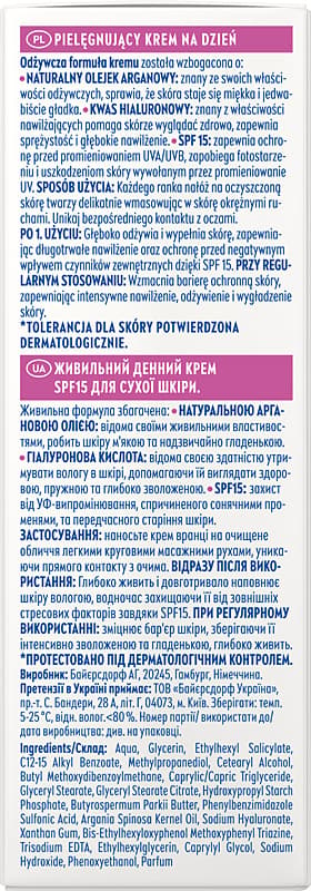 NIVEA 24H kosteutus ravitseva päivävoide SPF 15 50 ml