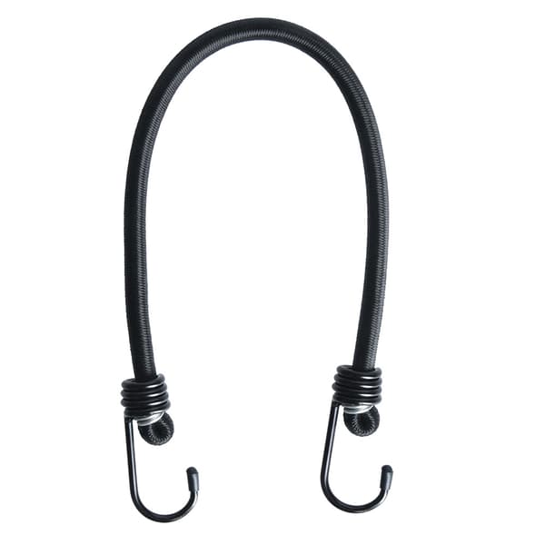 Bagageexpander svart Oxford 10mm x 450mm modell Bungee Security