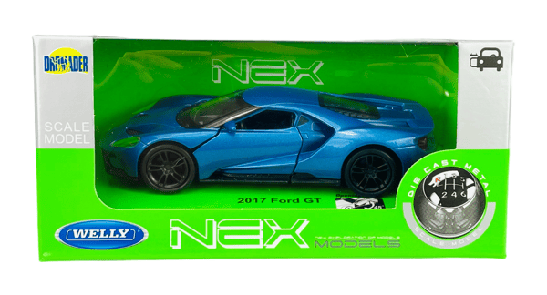 Welly 2017 Ford GT Blå 1:34 43748