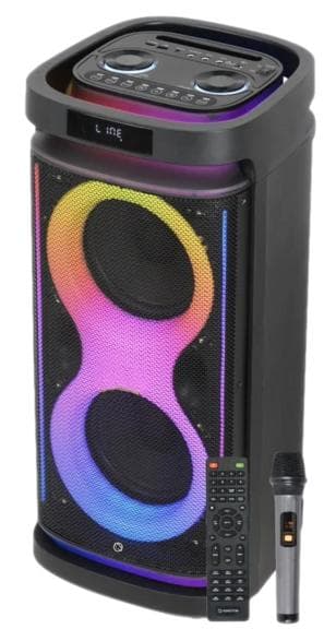 Power audio MANTA SPK0804B160 Hektor Svart