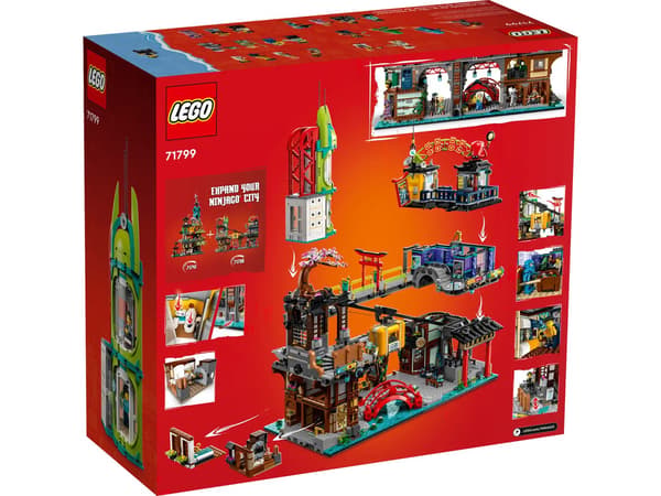 LEGO Ninjago 71799 Bytorv, 6000 brikker