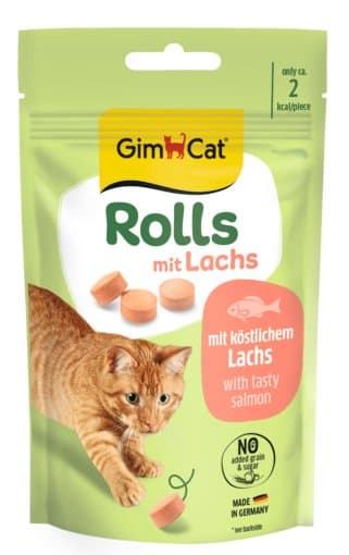 GimCat | Rullar | Kattgodis - Lax 40g