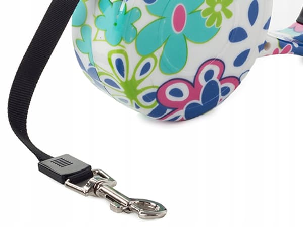 GAB Automatiskt koppel 5 m vita blommor