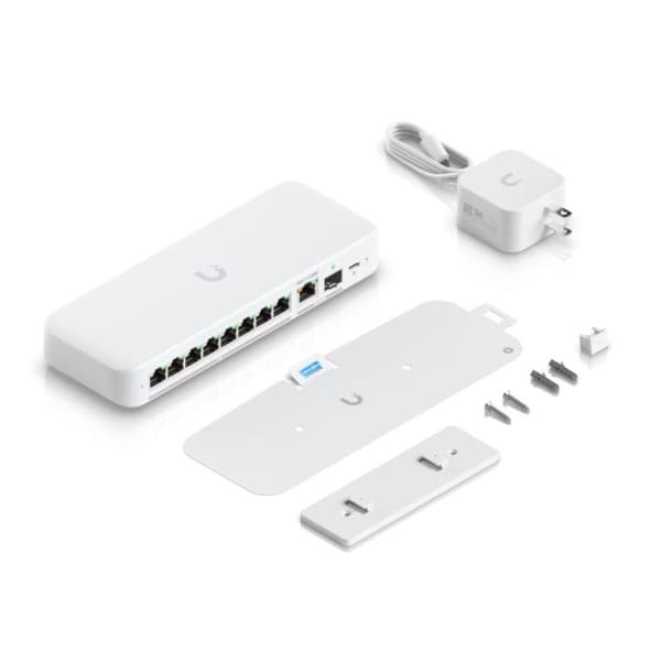Switch Ubiquiti USW-Flex-2.5G-8 9p Administrerad