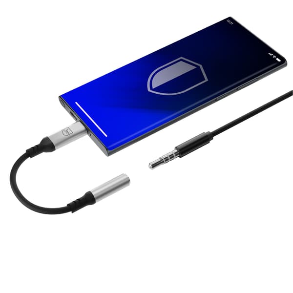 Tillbehör - 3mk USB-C-adapter - Jack 3,5 mm