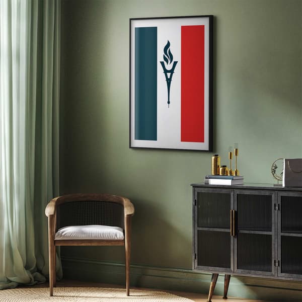 Plakat - Måne og stjerner