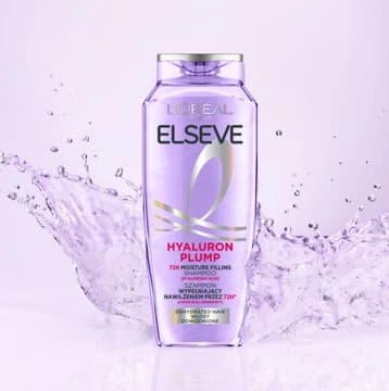 L'Oréal Elseve Hyaluron Plump fugtende shampoo til udtørret hår 400ml