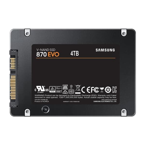 Samsung 870 EVO MZ-77E4T0B/EU 4TB SATA 3 SSD