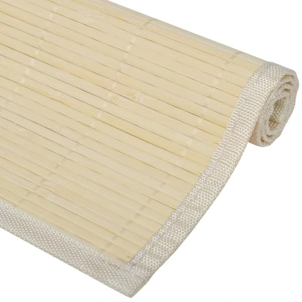 vidaXL Bambuiset tabletit, 6 kpl, 30 x 45 cm, Luonnonvärinen