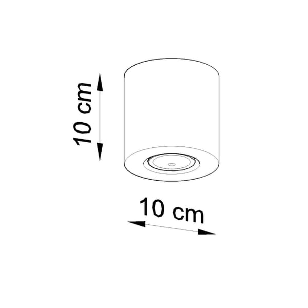 AMERO 1 GU10 CEILING FOUNDATION HARMAA BETONI LUMILO 04.504.88