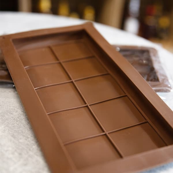 DUBAI CHOKOLADEFORM Silikone Chokoladeform 13,5 x 25 cm