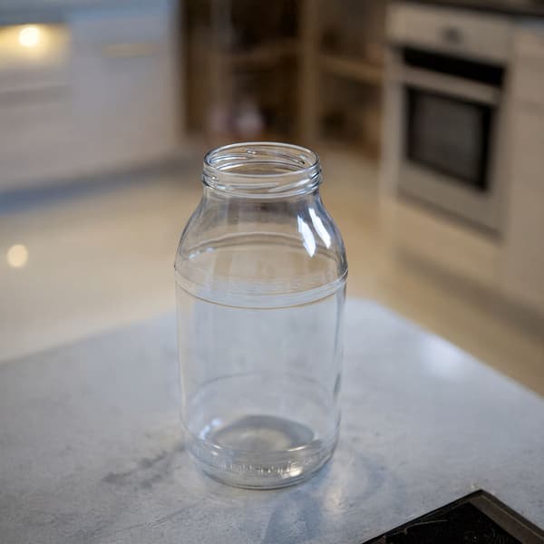 6X GLAS 2L KRUS TIL KONSERVERING, LIKØR, HONNING