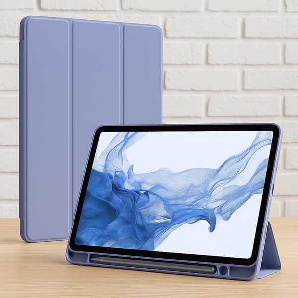 Etui Smart Pencil Galaxy Tab S6 Lite 22/24 - Lila