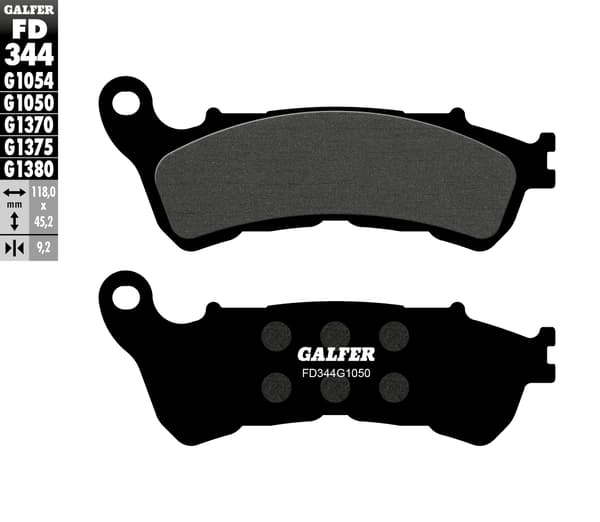 Galfer jarrupala KH388 puoliметаллinen