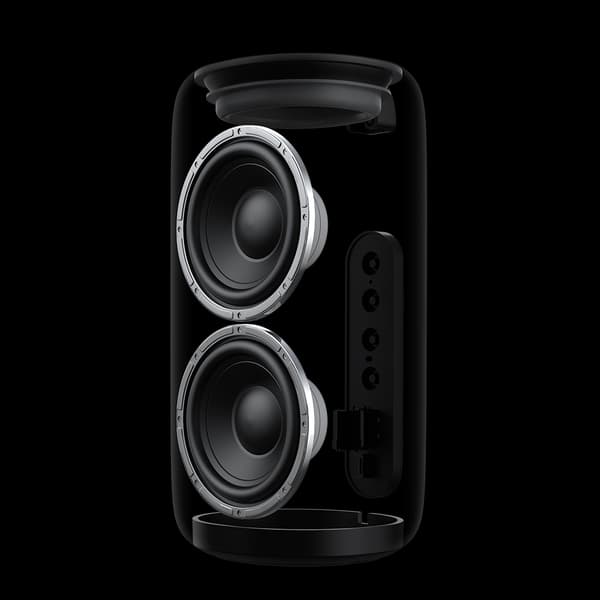 MCDODO BÆRBAR LILLE BLUETOOTH-HØJTTALER 10H USB-C TRÅDLØS GRÅ