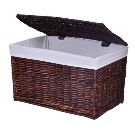 Brun fletkuffert 65 L