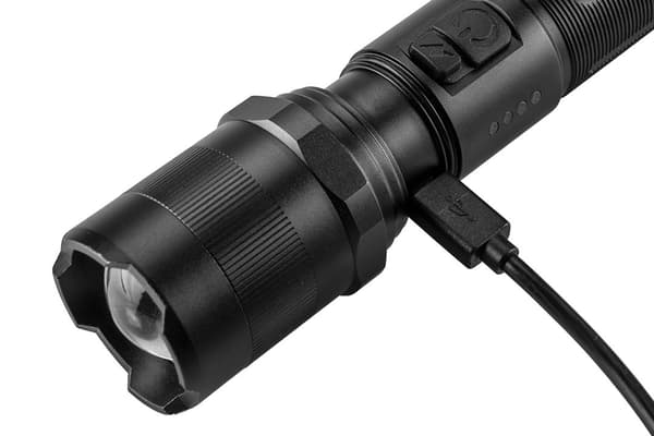 USB-LADATTAVA TASKULAMPPU 1000 LM OSRAM P9 LED - T N99-035