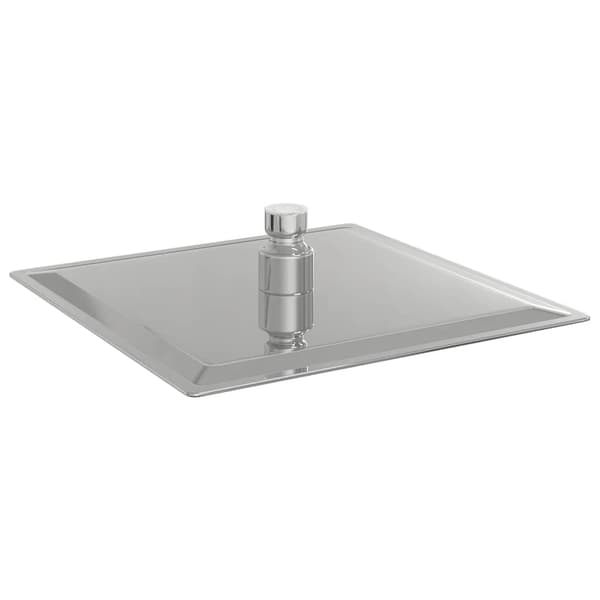vidaXL regnbruserhoved 304 rustfrit stål 20x20 cm firkantet