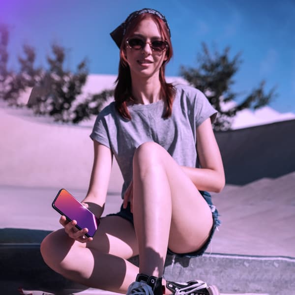 Apple iPhone 16E - 3mk Rainbow Privacy -suojakuori