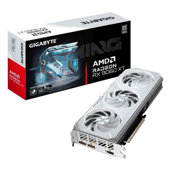 Grafikkort Gigabyte RX 9060 XT GAMING OC ICE 16G