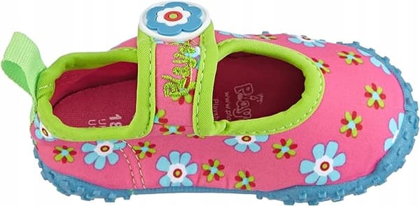 Playshoes vattenskor för flickor med logotyp 24/25