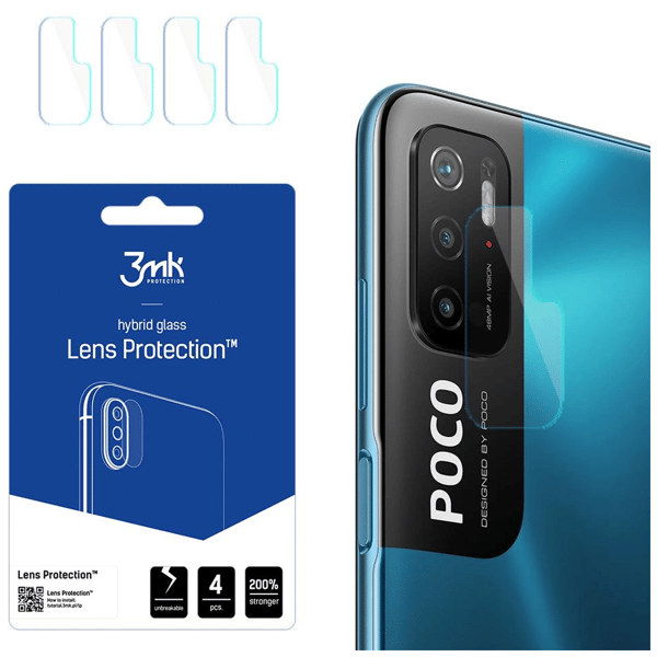 Xiaomi POCO M3 Pro 5G - 3mk linsskydd