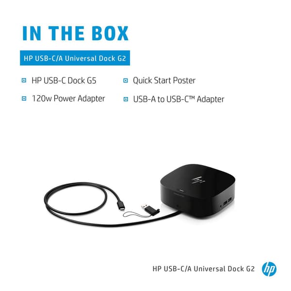 HP USB-C -telakointiasema G5, 5TW10ET#ABB