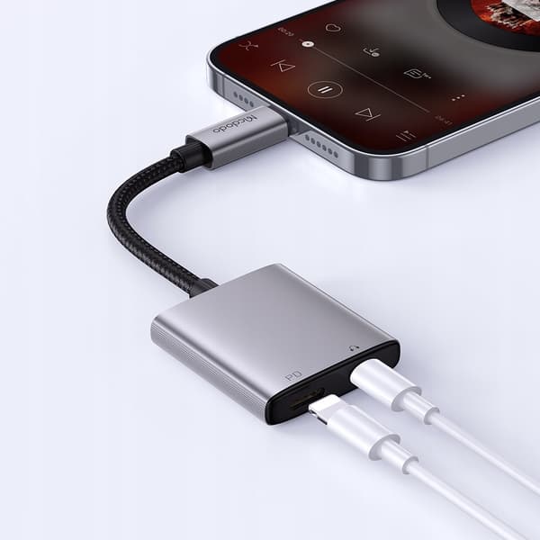 MCDODO 2X LIGHTNING-ADAPTERKABEL FÖR IPHONE X 11 12 13 14 PRO