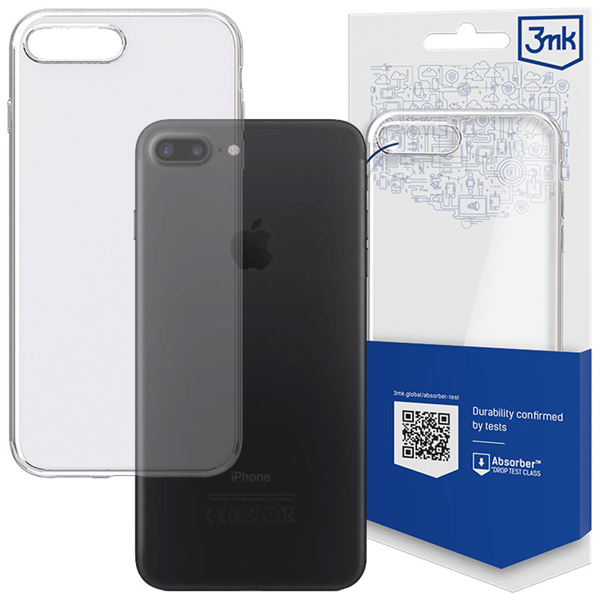 Apple iPhone 7 Plus/8 Plus - 3mk Genomskinligt Skal