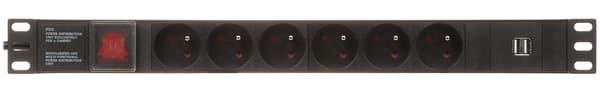 PD-6/R-USB strømskinne