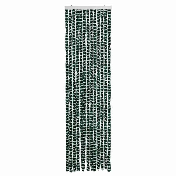 vidaXL insektnet, grøn og hvid, 56x200 cm, chenille