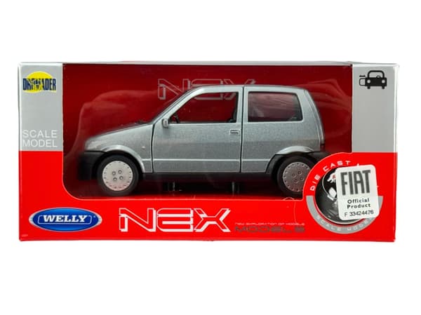 WELLY FIAT CINQUECENTO SILVER 1:34 43854