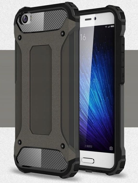 Armored Case For Xiaomi Redmi 4A Armor Case Hårt Bakstycke Vit