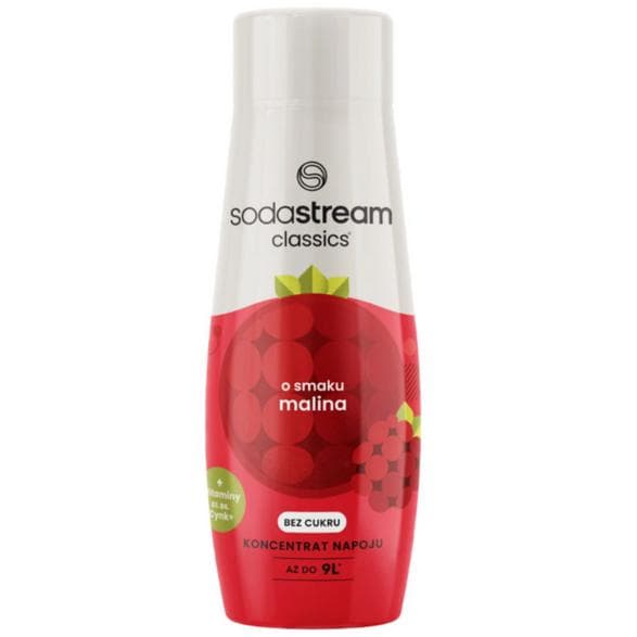 SODASTREAM Zero Sugar hindbærsirup 440 ml