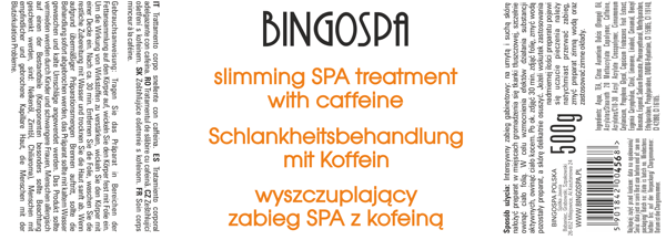 Bingospa bantningsbehandling med koffein