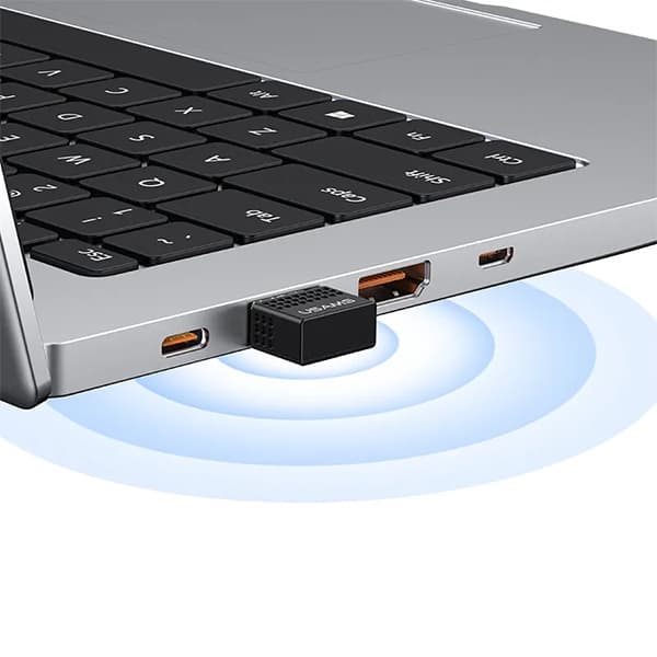 USAMS Bluetooth USB-adapter sort/sort ZB285SPQ01 (US-ZB285)