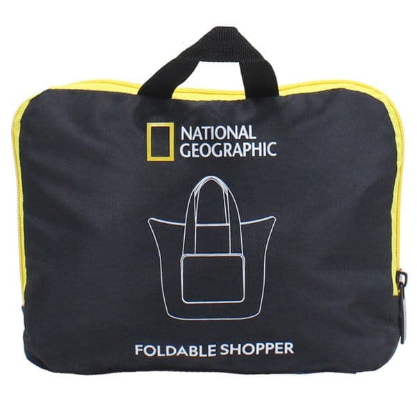 National Geographic FOLDABLES 14402 musta ostoskassi