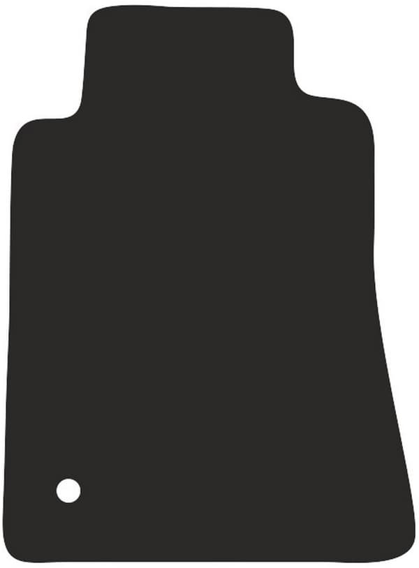 Polyamid førermåtte til Ford Mustang MK5 coupe 2004-2014 med gummibagside