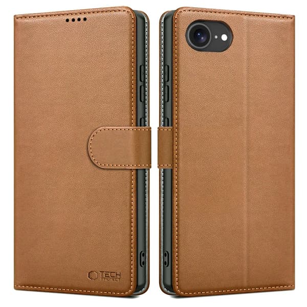 TECH-PROTECT PUNCH TIL IPHONE 16E, BRUN