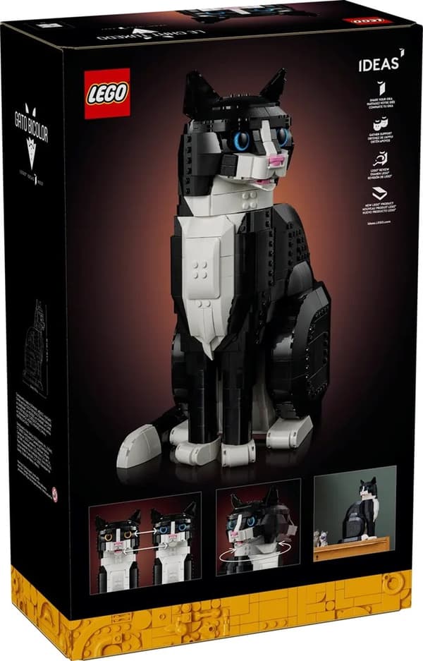 LEGO Ideas 21349 Hvid og Sort Kat