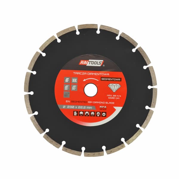 AWTOOLS DIAMANTKLING 400x32-25.4-22.2 SEGMENTERET