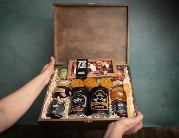 Gaveæske deluxe sæt te slik