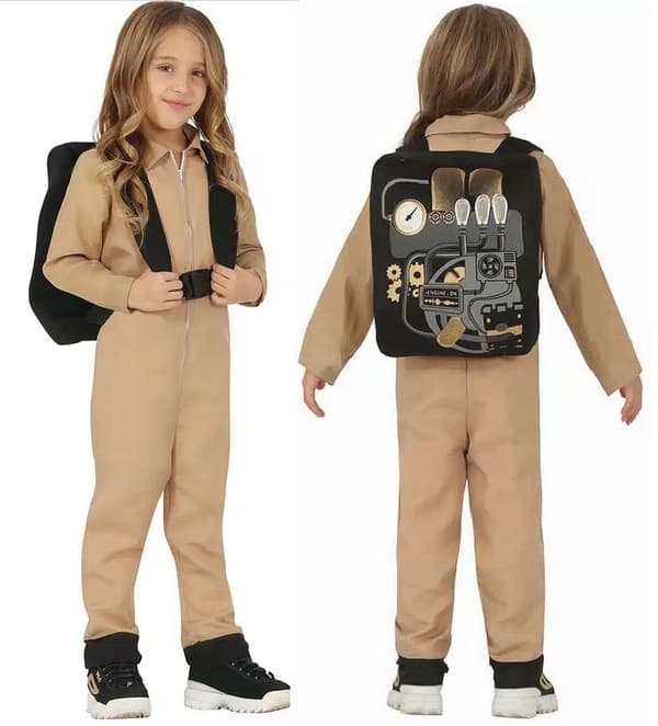 Ghostbusters Haamunmetsästäjä-puku 5-6 vuotta