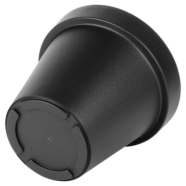 Plastik havepotte sort rund 29 cm