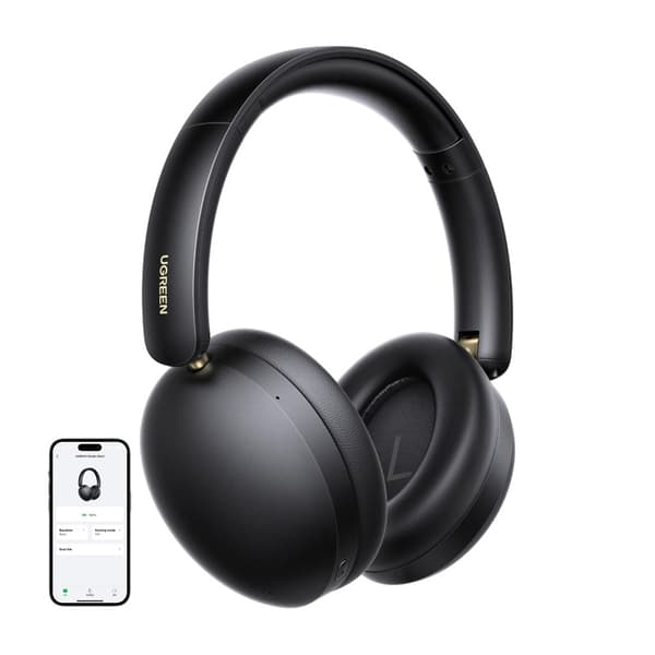 Ugreen Studio Max2 Over-Ear-hörlurar, Bluetooth 5.4 (Svart)