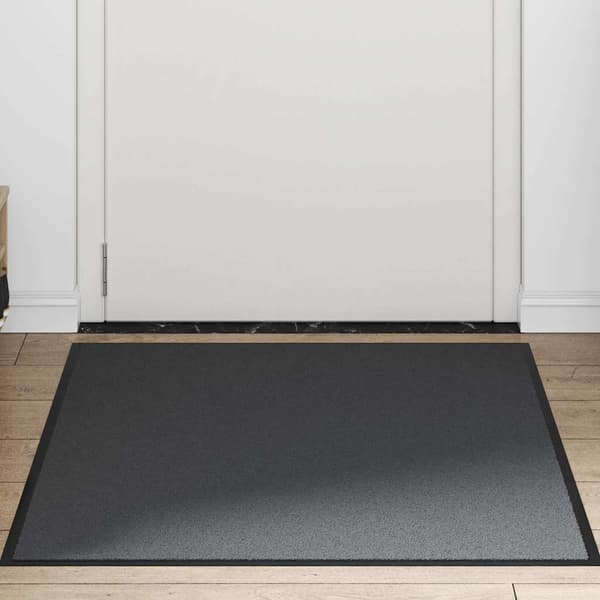 vidaXL dørmåtte, antracit, 80 x 120 cm